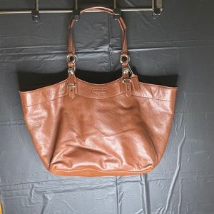 Coach leather bag